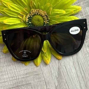Aldo Black Sunglasses with Dark Lenses